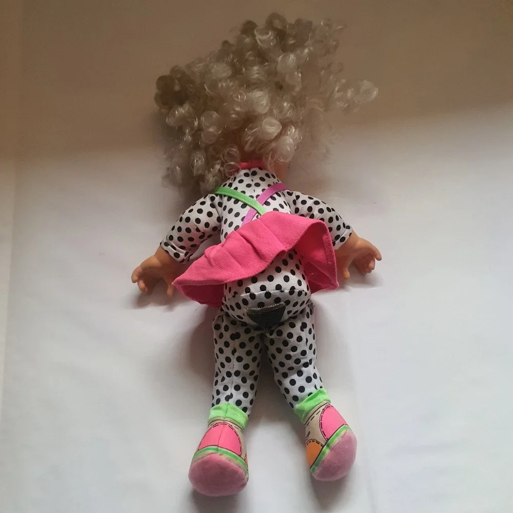 Vintage 1991 Kenner Stacy with Bike Two-Wheeler Pink Doll 15' Bike 13'‎